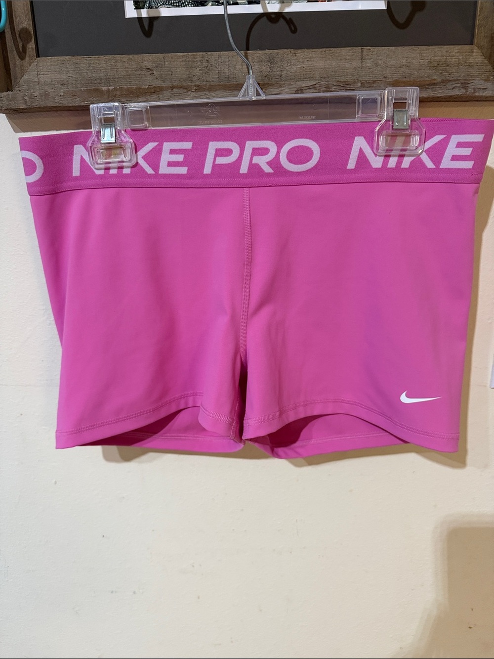 Nike Pro Bright Pink Women's Performance Bike Shorts